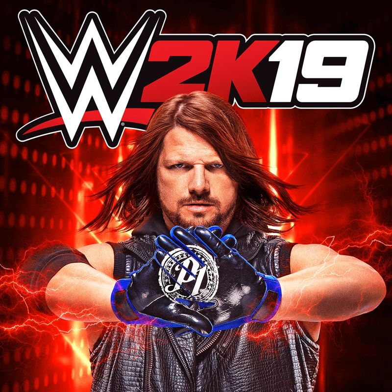 WWE 2K19 box art for Playstation 4